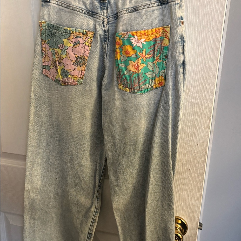 Wild Fable Light Blue Distressed Boyfriend Jeans